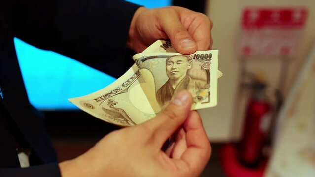 金銭取引、貨幣の数える