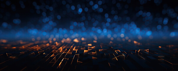 Digital abstract background. Can be used in the description of network abilities, technological processes, digital storages, science, education, etc.