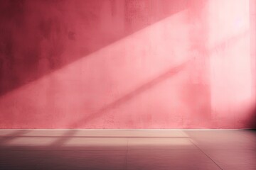 Abstract empty smooth light pink studio room background, use as montage for product display, banner, template.
