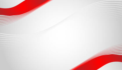 Red white modern abstract background design