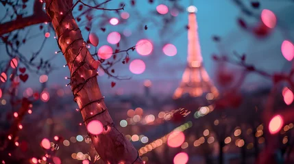 Fotobehang Valentine Paris Rose's Light Crimsons  © Shahir
