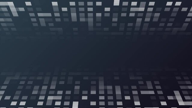 Simple dark technology tunnel background with simple tile