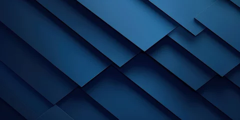 Foto op Plexiglas blue color geometric background © StockWorld