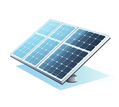 Install solar cells For renewable energy, clean energy