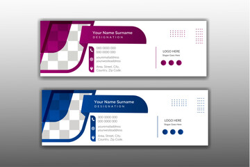 email banner/ email signature