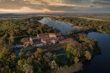 Nesvizh Castle in Belarus, May 2023