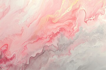 Dreamy Pink Cloudscape Digital Artwork