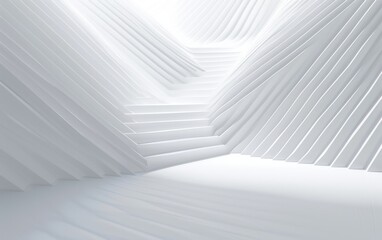 Minimalist white abstract with horizontal lines, perfect for modern architecture and design elements.