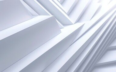 Minimalist white abstract with horizontal lines, perfect for modern architecture and design elements.