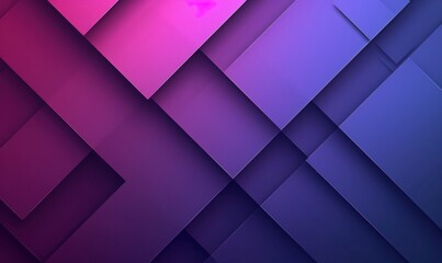 Geometric abstract of purple and violet shades, perfect for modern graphic design and tech backgrounds. - obrazy, fototapety, plakaty