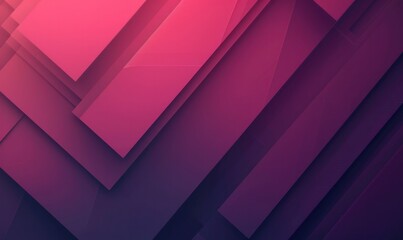 Geometric abstract of purple and violet shades, perfect for modern graphic design and tech backgrounds. - obrazy, fototapety, plakaty