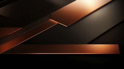 Abstract Premium luxury metal geometric background