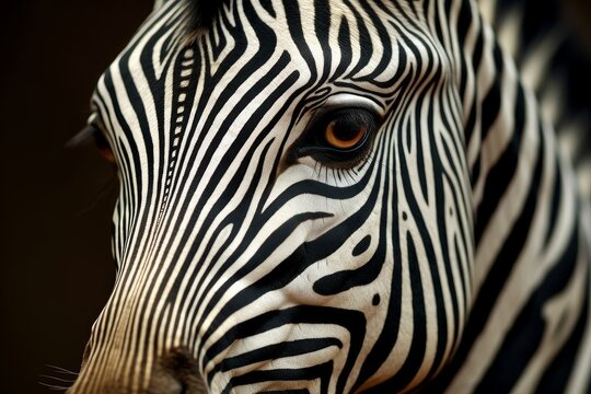 Photo of an animal's unique markings and patterns. Generative AI