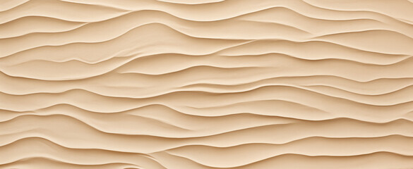 Fototapeta na wymiar banner texture background wallpaper beige pastel color with smooth lines