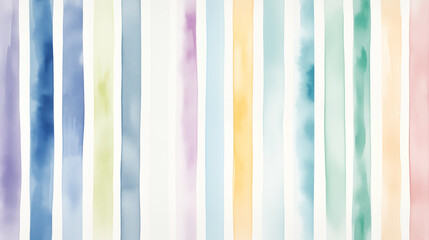 Stripe of watercolor on a white background