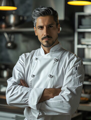 Fototapeta premium Chef in cucina