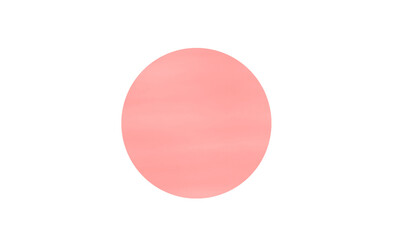 red pill isolated on white