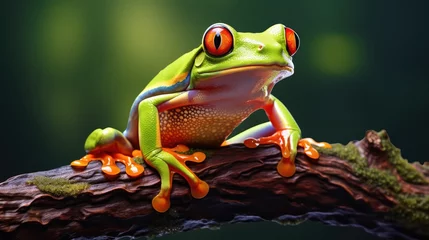 Wandcirkels plexiglas frog © faiz