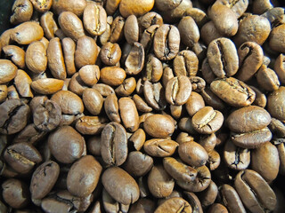 Super beautiful roasted coffee beans