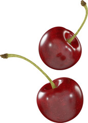 red cherry fruit