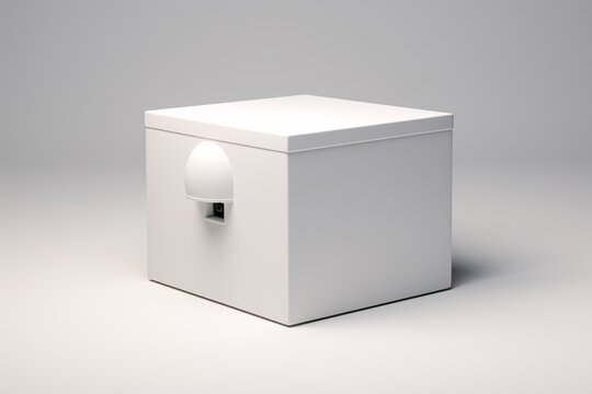 White Box with a Hole in the Top Generative AI