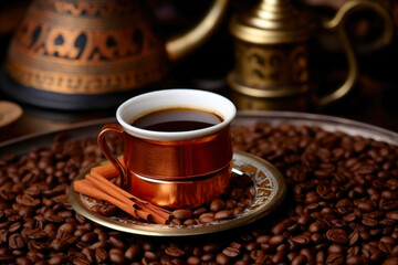 Traditional Turkish Coffee Magic