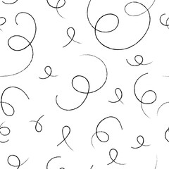 Crosshatch pattern. Seamless hand draw pattern. Simple crosshatch sketch.