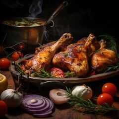 Roasted Chicken, Generative AI
