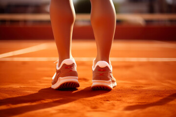 Precision Moves: Tennis on Clay Surface