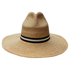 Fototapeta na wymiar straw hat isolated on white