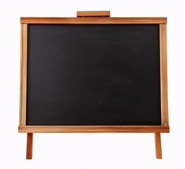 A blackboard with a white chalkboard surface Generative AI