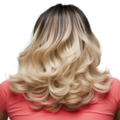 Fototapeta premium woman with hair