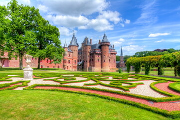 De Haar Castle near Utrecht, Netherlands