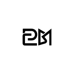 Obraz premium PCBM logo. P C B M design. White PCBM letter. PCBM, P C B M letter logo design. Initial letter PCBM letter logo set, linked circle uppercase monogram logo. P C B M letter logo vector design. 