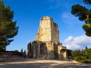 The Magne Tower (Tour Magne) is an impressive Roman tower built in the 1st century BC. It was built...