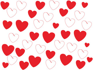 VALENTINE HEART RED LOVE BACKGROUND