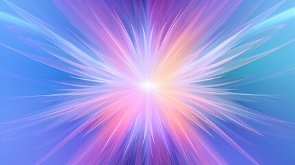 Obraz premium Sweep Holographic Overlay, Hyper jump, Light speed, hyperspace, space warp background. Abstract cosmic background. Neon glowing rays in motion. Neon glowing rays in motion.