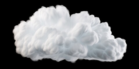 A large white cloud in the sky Generative AI