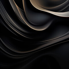 Obraz premium Black and gold abstract background