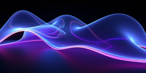 Purple Waves Generative AI