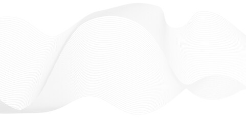 Modern white blend digital technology flowing wave lines background. Abstract glowing moving lines design. white digital moving line design element. Futuristic technology concept. Vector illustration.