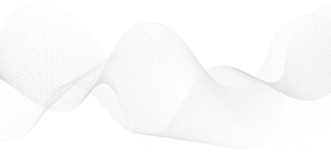 Modern white blend digital technology flowing wave lines background. Abstract glowing moving lines design. white digital moving line design element. Futuristic technology concept. Vector illustration.