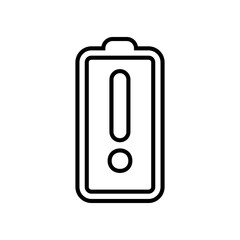 Battery charge icon vector. indicator battery illustration symbol. accumulator logo.