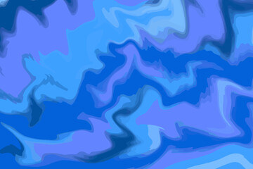 Blue Marble Ink Texture Abstract Background. Summer And Spring Banner, Winter. Vector Illustration. Wallpaper