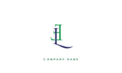 LE, EL, L, E Alphabets Letters Logo Monogram