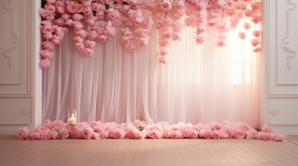 Tender backdrop perfect for expressing the depth of romantic emotions