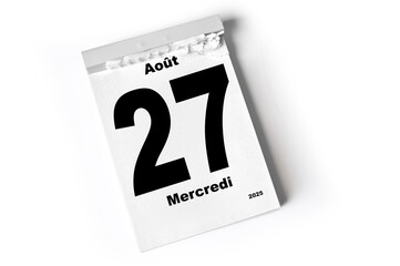 27 . Août 2025