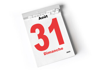 31 . Août 2025