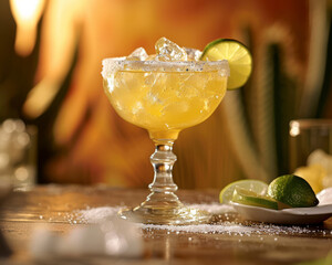 Traditionelle Margarita on the Rocks