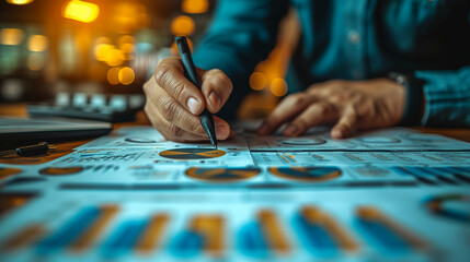 Naklejka premium Inside the Auditor Audit Factory: Navigating the World of Financial Oversight